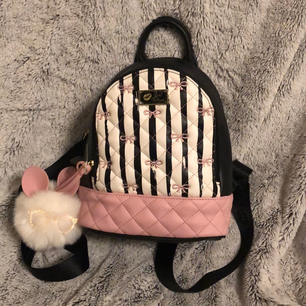 Betsey Johnson mini purse back pack (NWT)